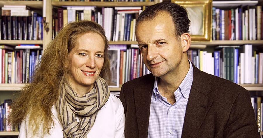 Mathias Bach gemeinsam mit seiner Ehefrau Sophie