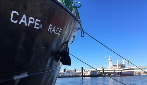 Zum Anfassen: mare-Expeditionsschiff in Hamburg